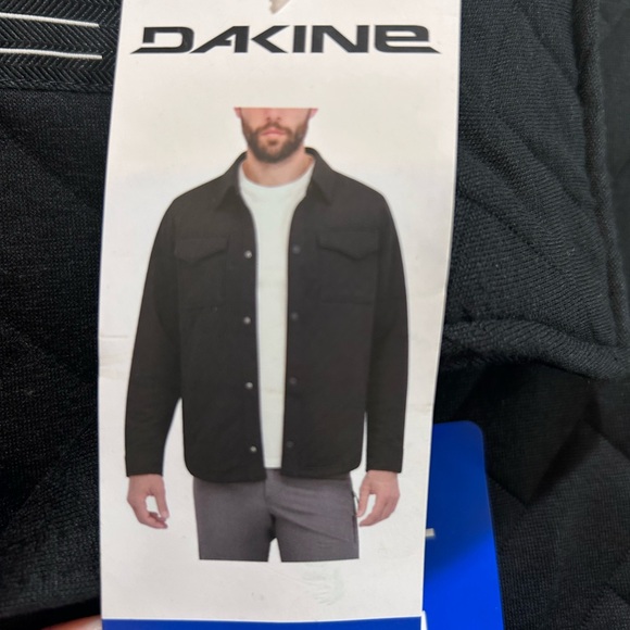 Dakine Men's Quilted Black Shirt Jacket - Picture 2 of 7